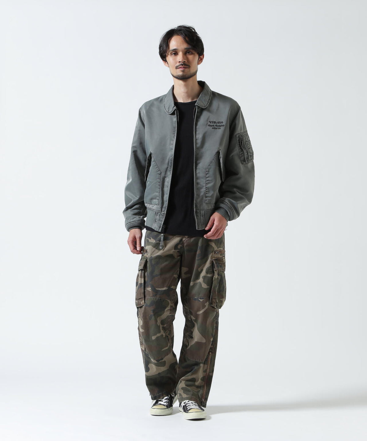 FADED NYLON TYPE CWU-36P JACKET