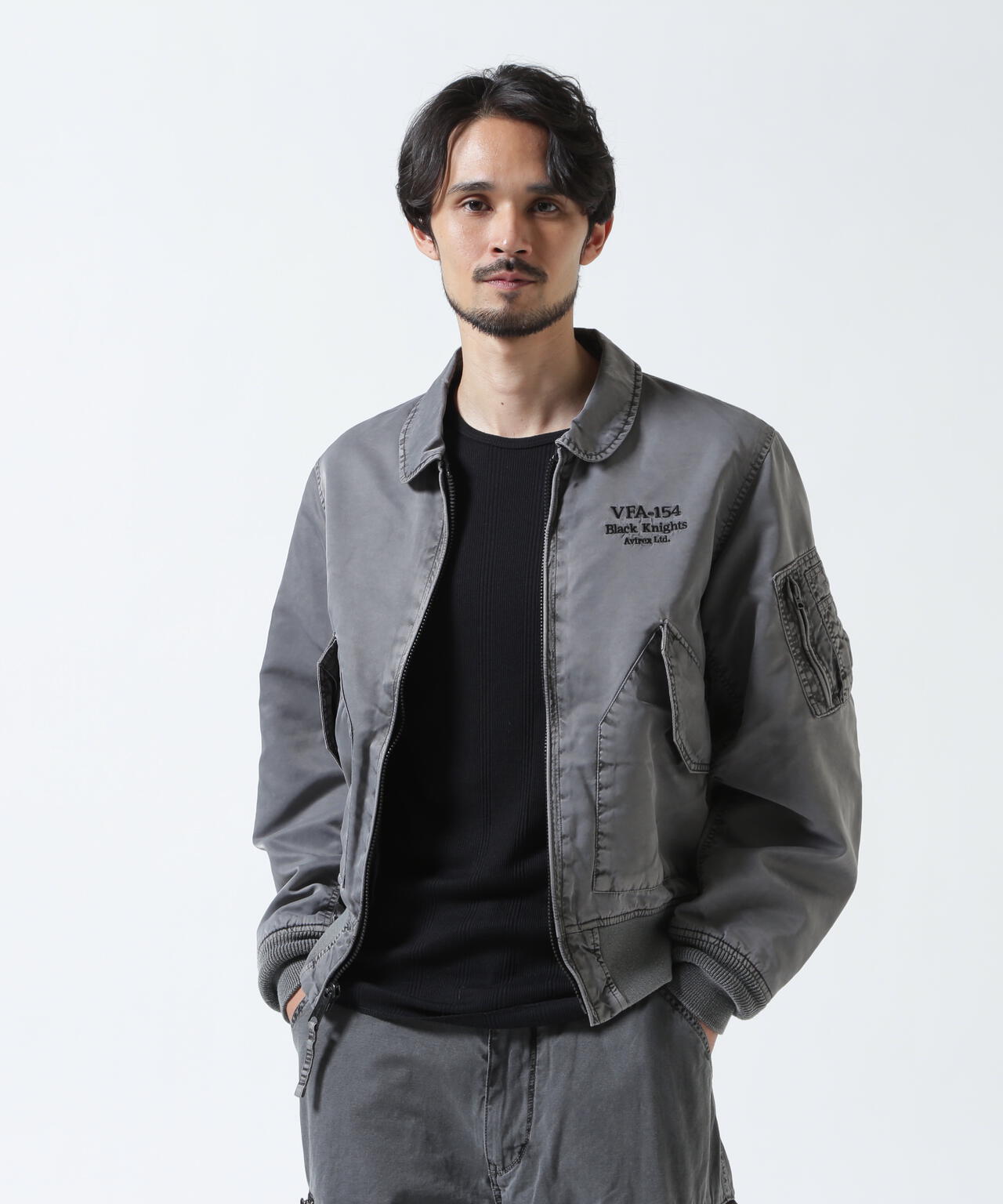 FADED NYLON TYPE CWU-36P JACKET
