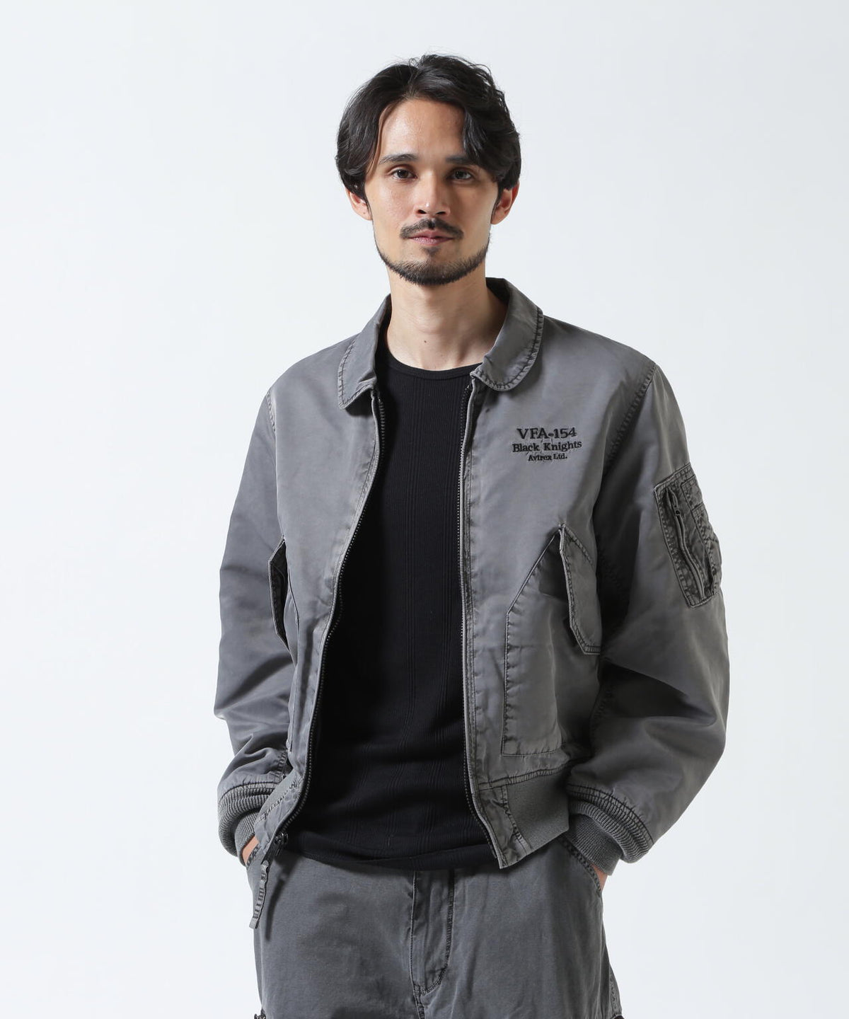 FADED NYLON TYPE CWU-36P JACKET