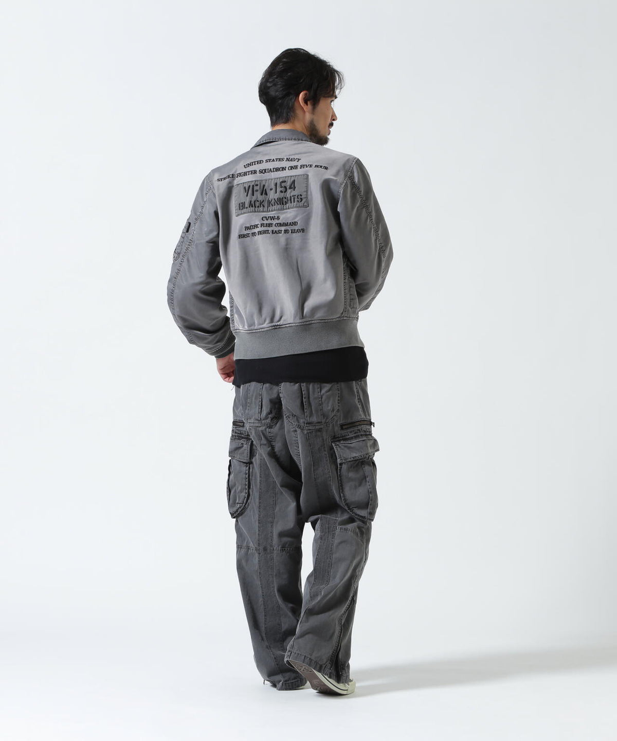 FADED NYLON TYPE CWU-36P JACKET