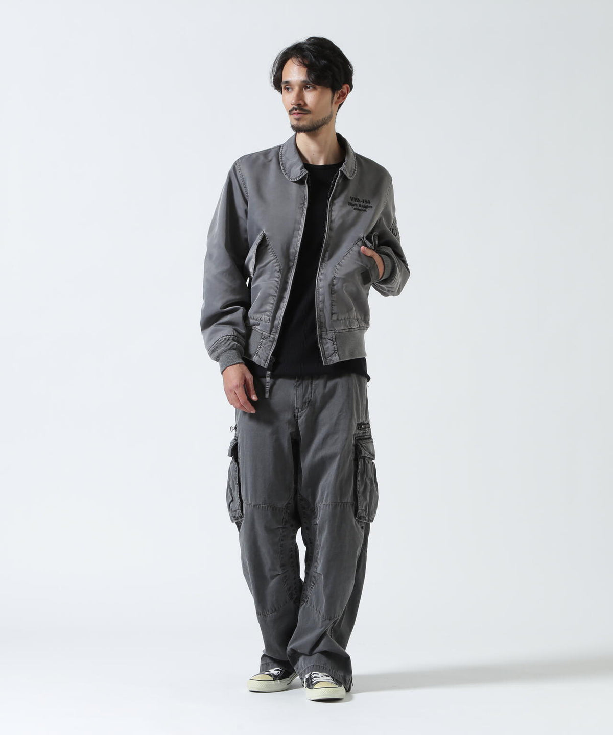 FADED NYLON TYPE CWU-36P JACKET