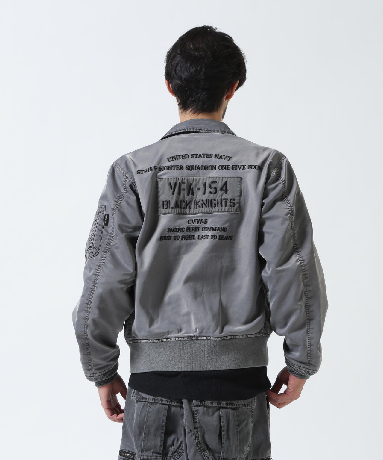 FADED NYLON TYPE CWU-36P JACKET