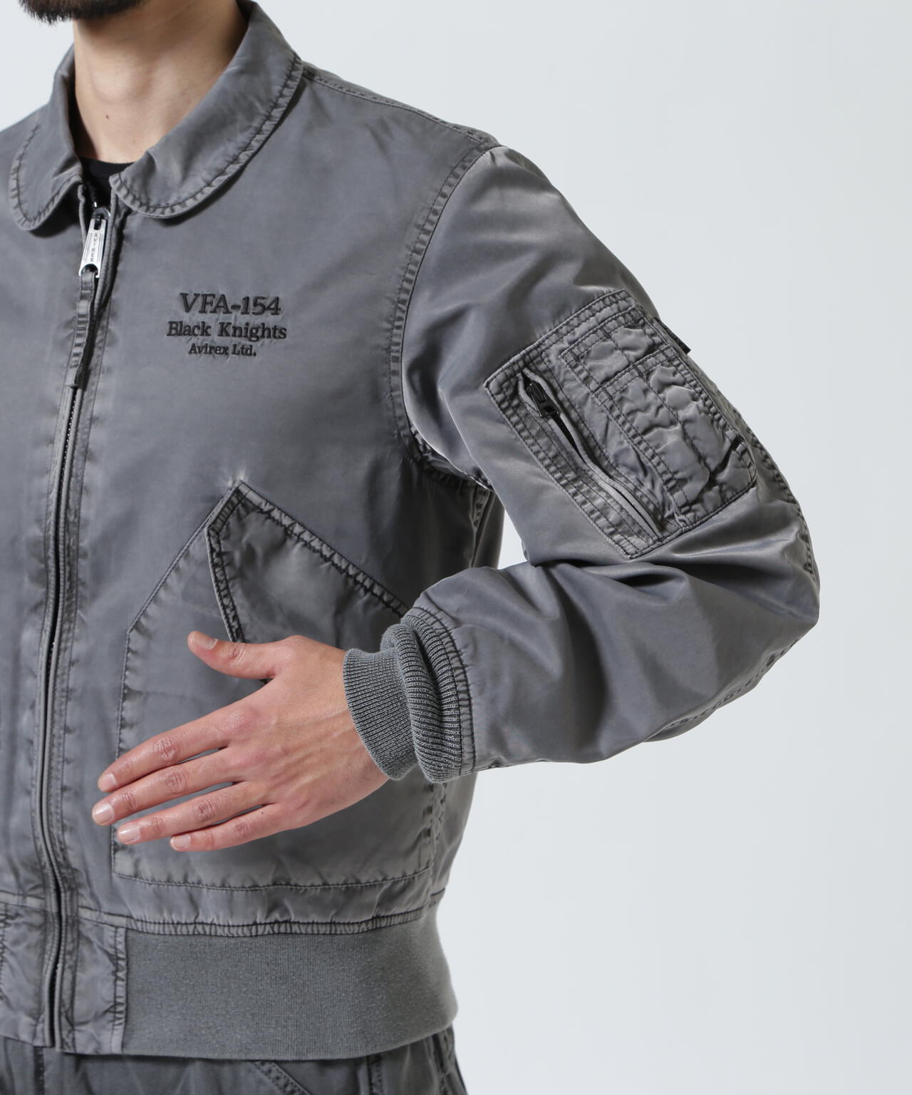 FADED NYLON TYPE CWU-36P JACKET