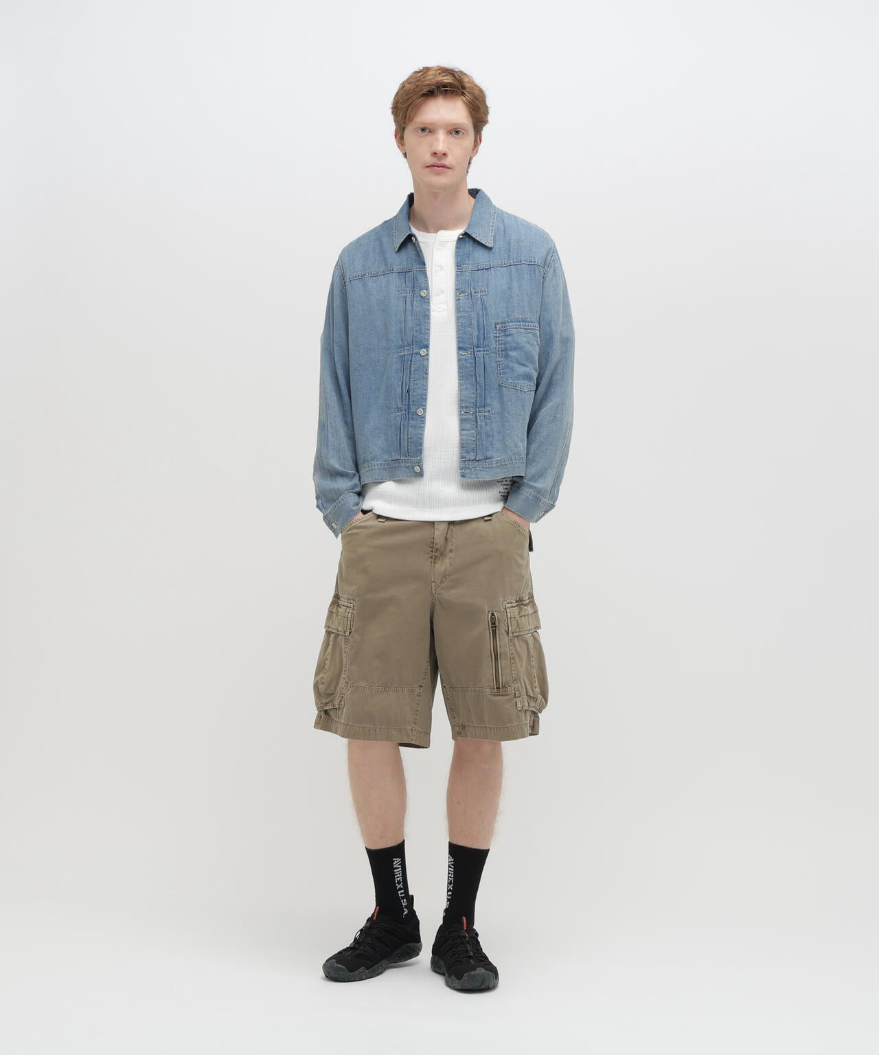 WIND THROUGH DENIM JAKET