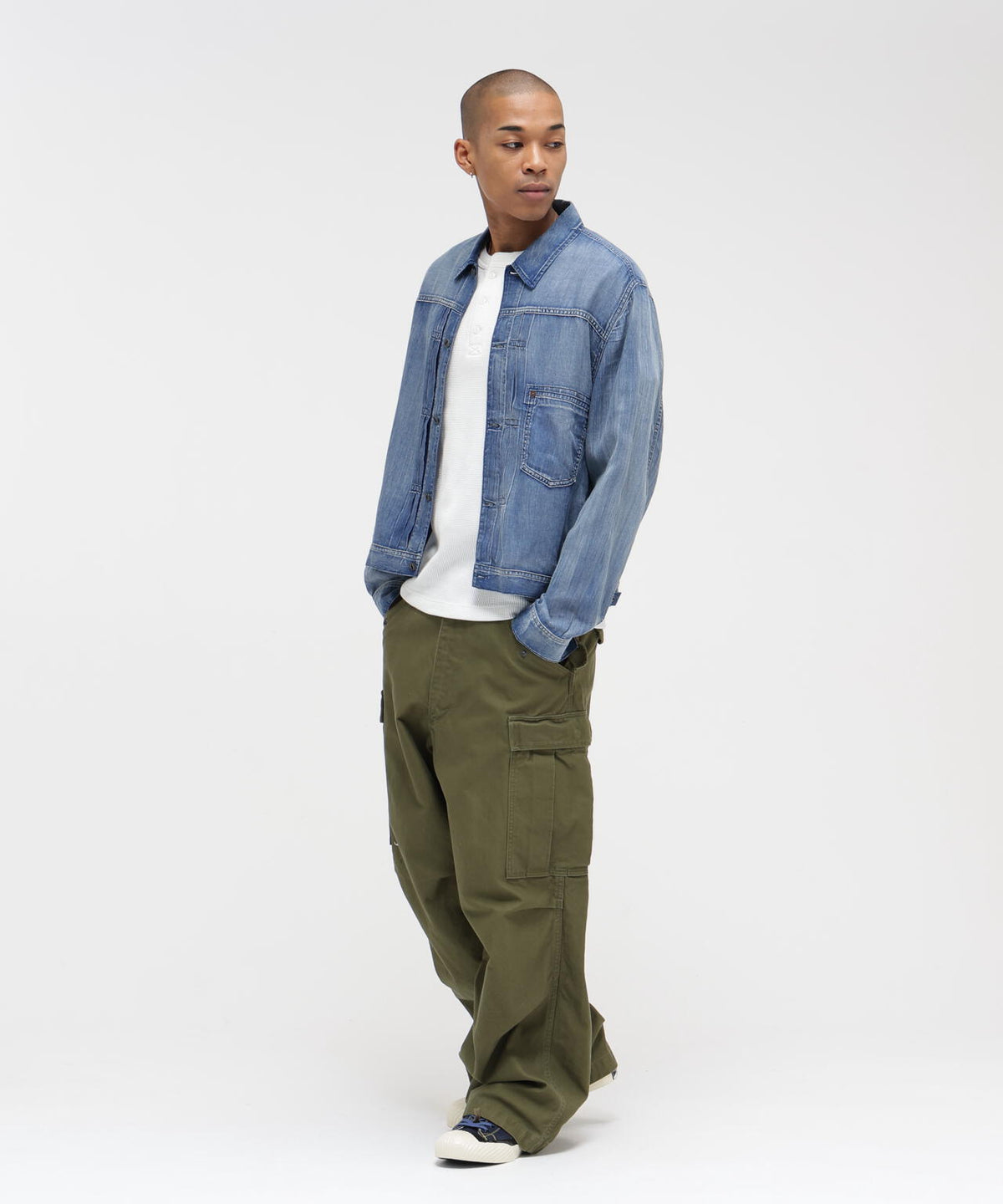 WIND THROUGH DENIM JAKET