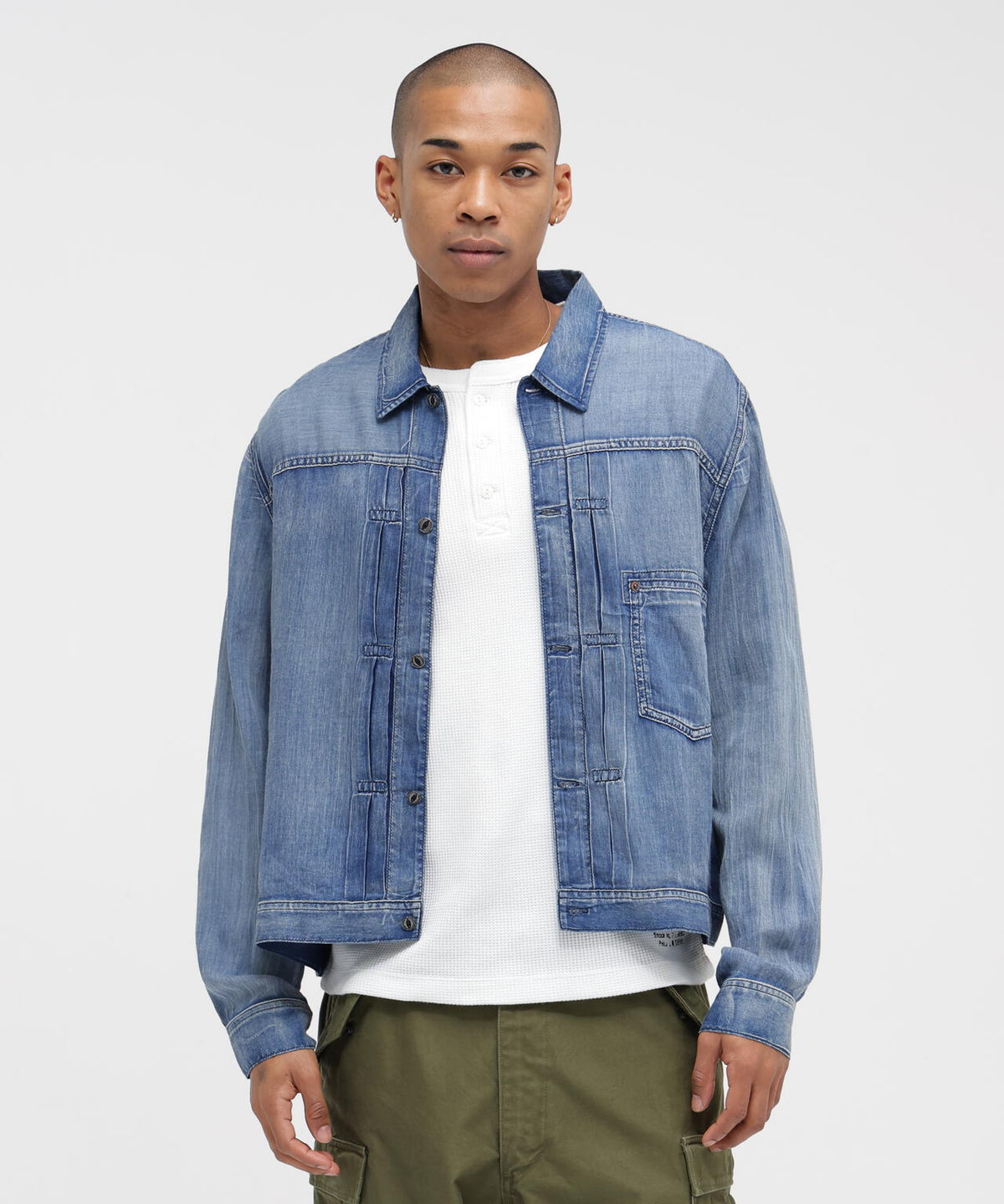 WIND THROUGH DENIM JAKET