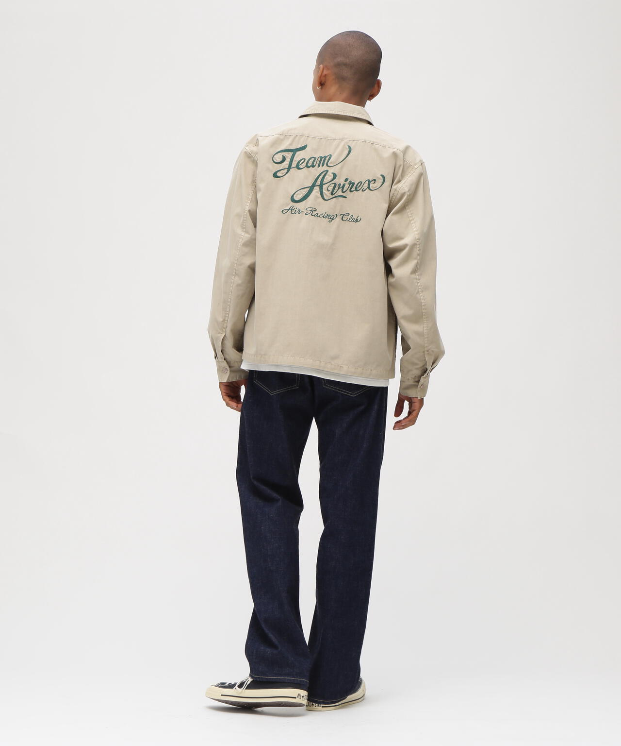 《A.A.R.C》FADED EMB WORK JACKET