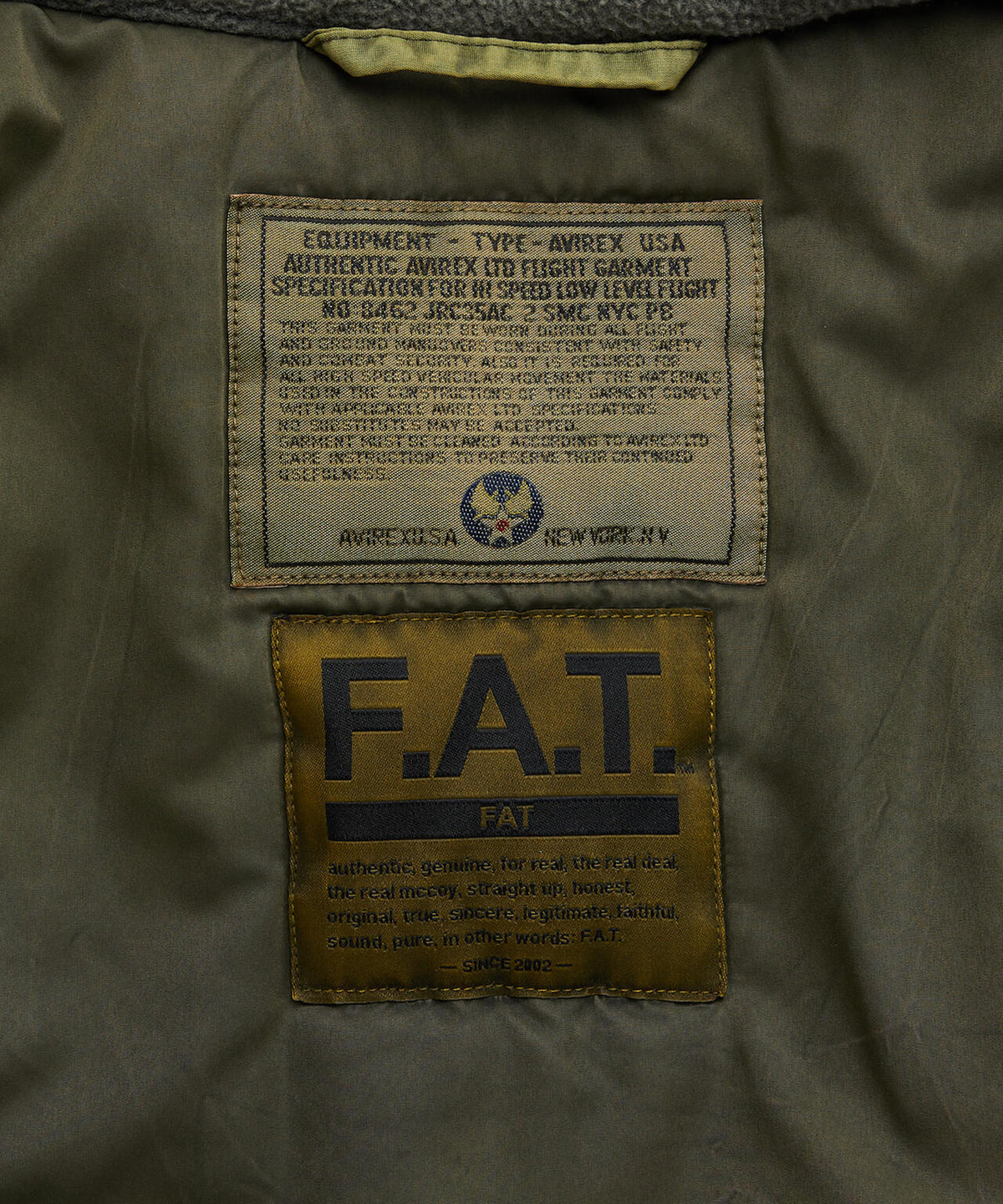 《AVIREX|F.A.T.》A-65F