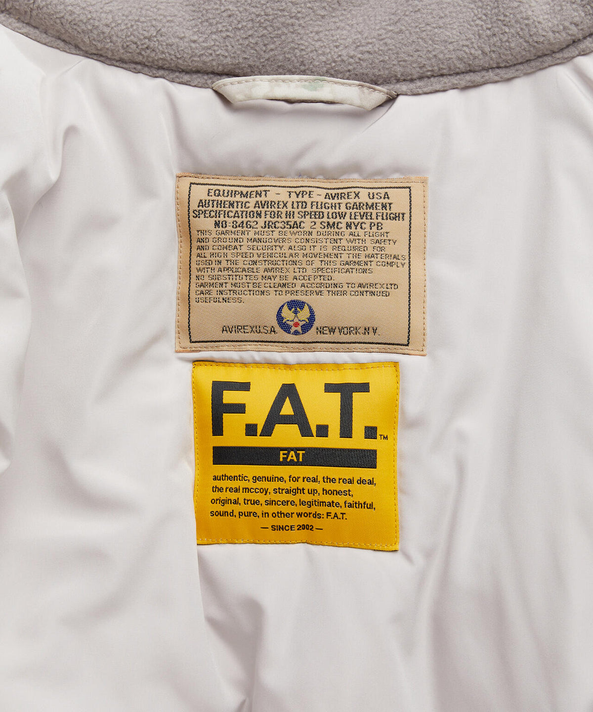 《AVIREX|F.A.T.》A-65F.TAC