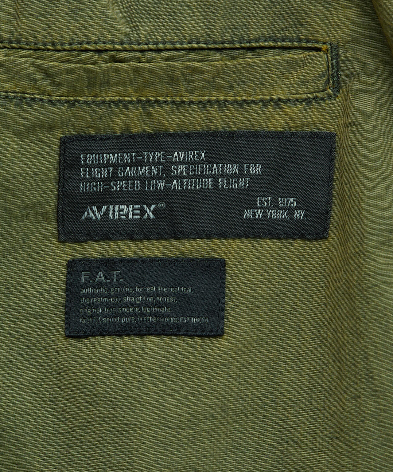 《AVIREX|F.A.T.》F-65A
