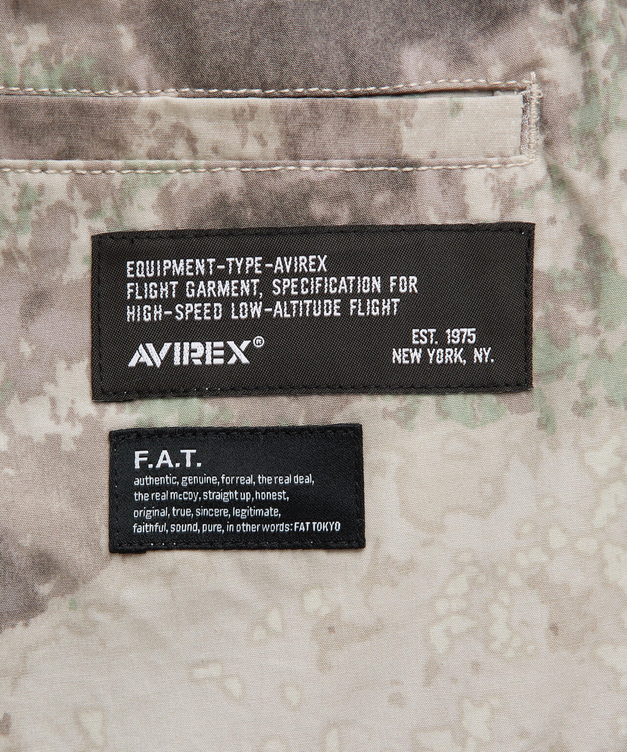 《AVIREX|F.A.T.》F-65A.TAC