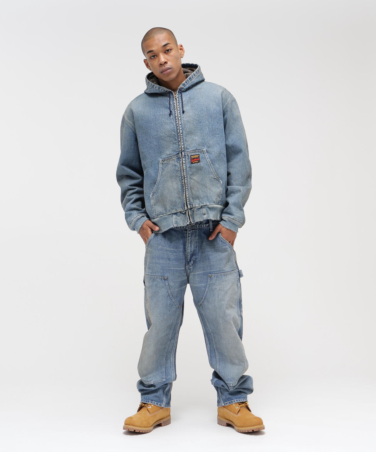 《AVIREX|MOANDMO CLOTHING》DENIM ACTIVE PARKA