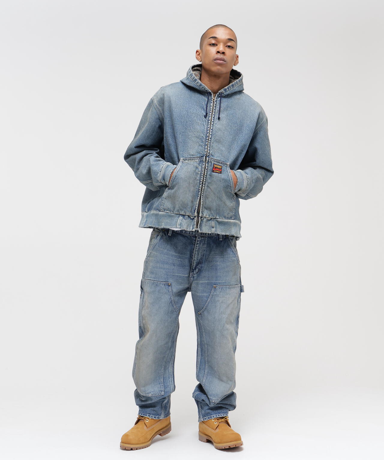 《AVIREX|MOANDMO CLOTHING》DENIM ACTIVE PARKA
