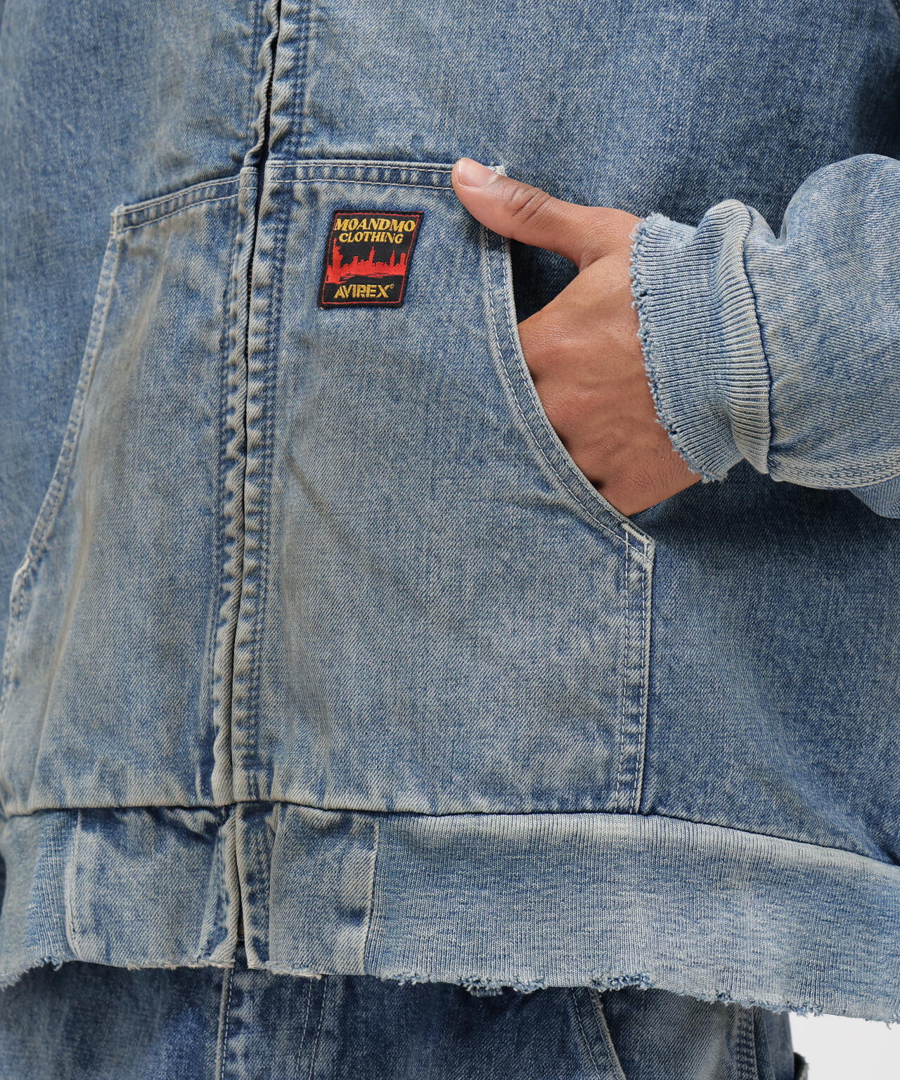 《AVIREX|MOANDMO CLOTHING》DENIM ACTIVE PARKA