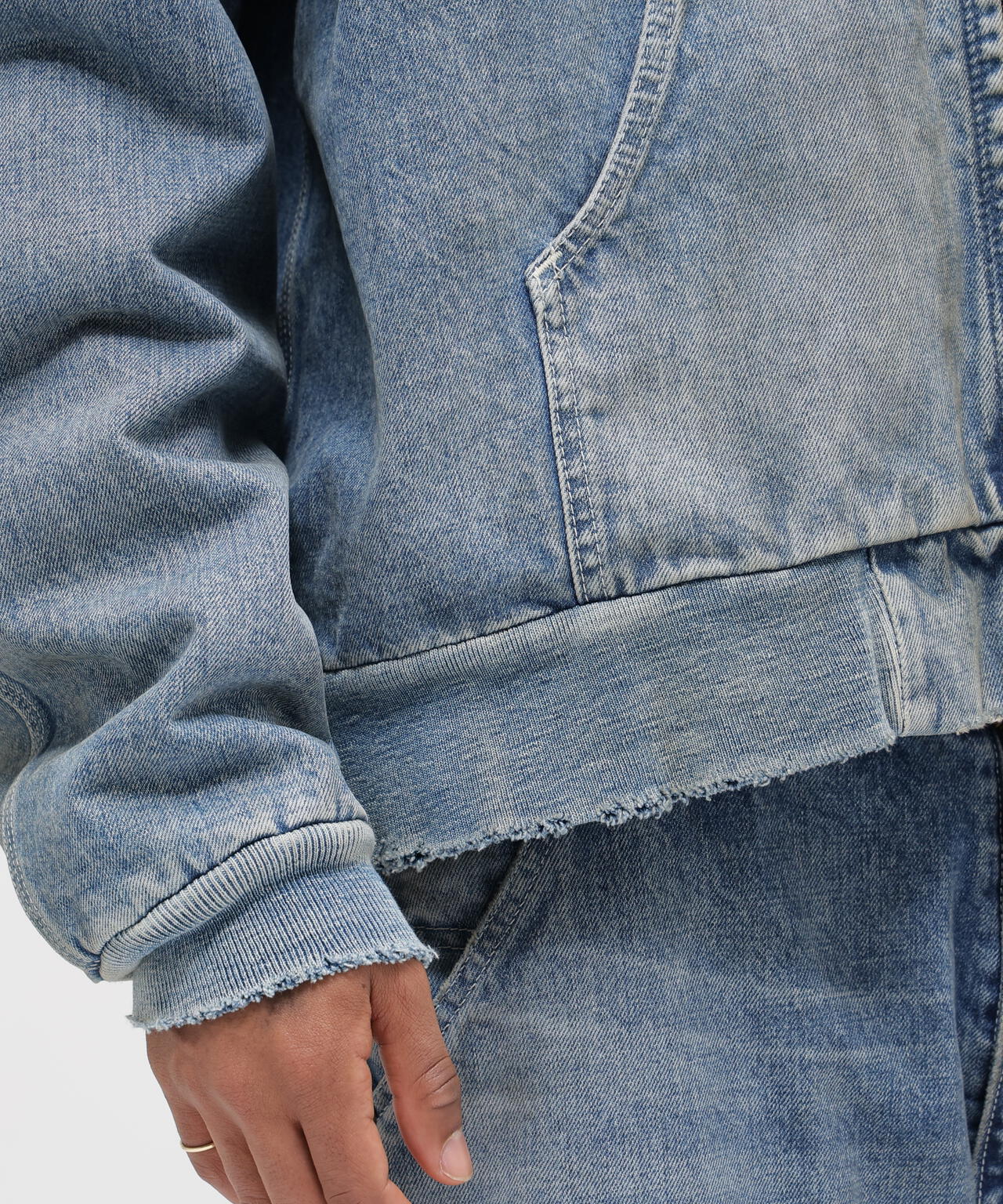 《AVIREX|MOANDMO CLOTHING》DENIM ACTIVE PARKA