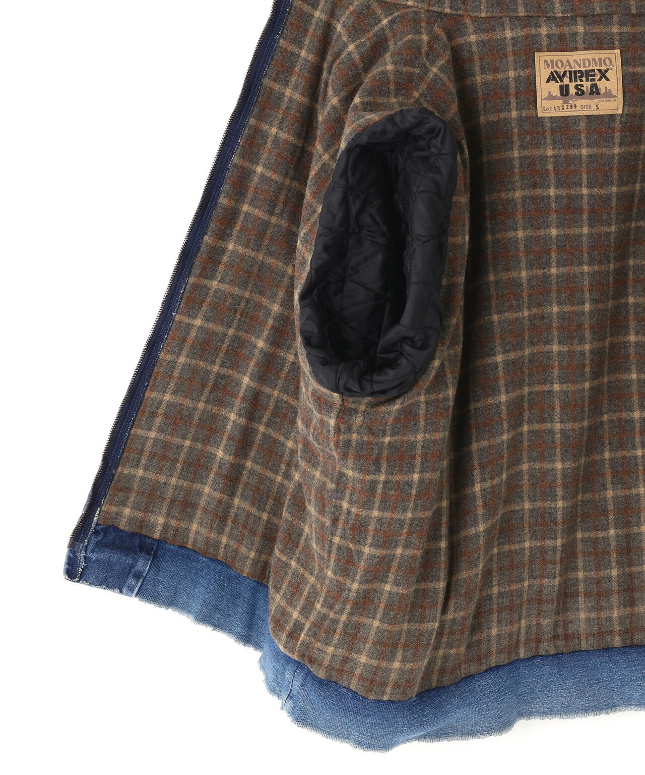 《AVIREX|MOANDMO CLOTHING》DENIM ACTIVE PARKA