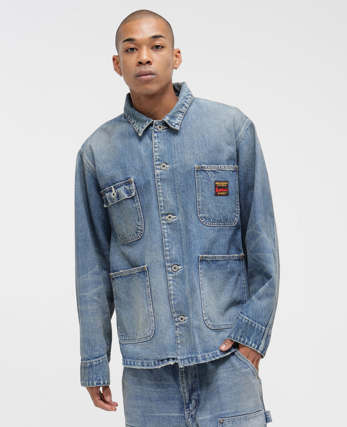 《AVIREX|MOANDMO CLOTHING》DENIM COVERALL WW2