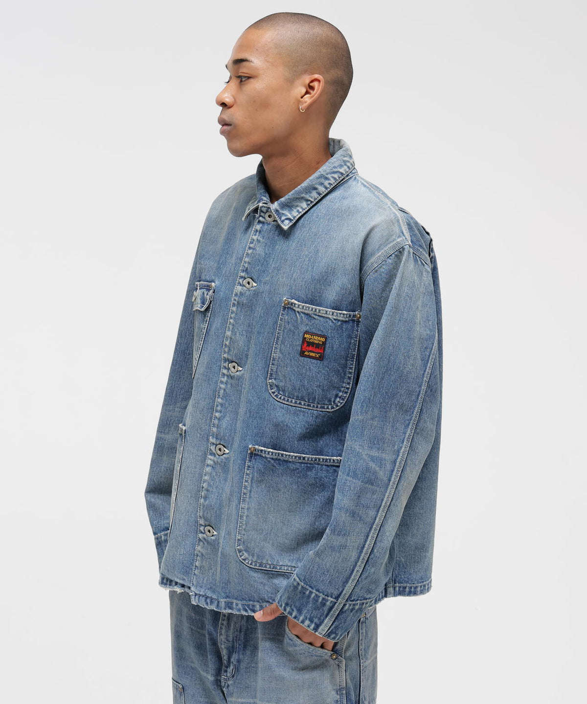 《AVIREX|MOANDMO CLOTHING》DENIM COVERALL WW2