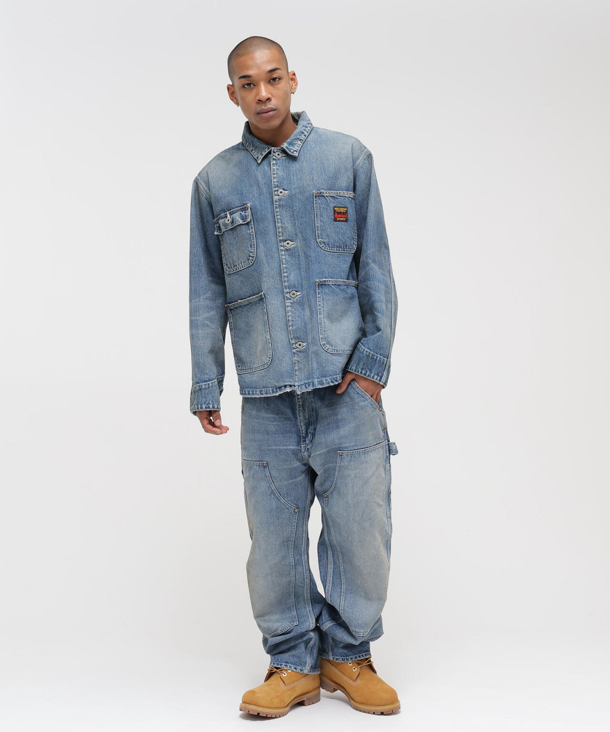 《AVIREX|MOANDMO CLOTHING》DENIM COVERALL WW2