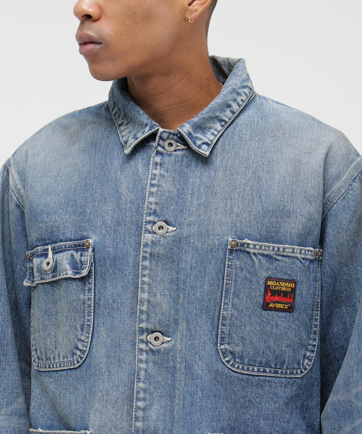 《AVIREX|MOANDMO CLOTHING》DENIM COVERALL WW2
