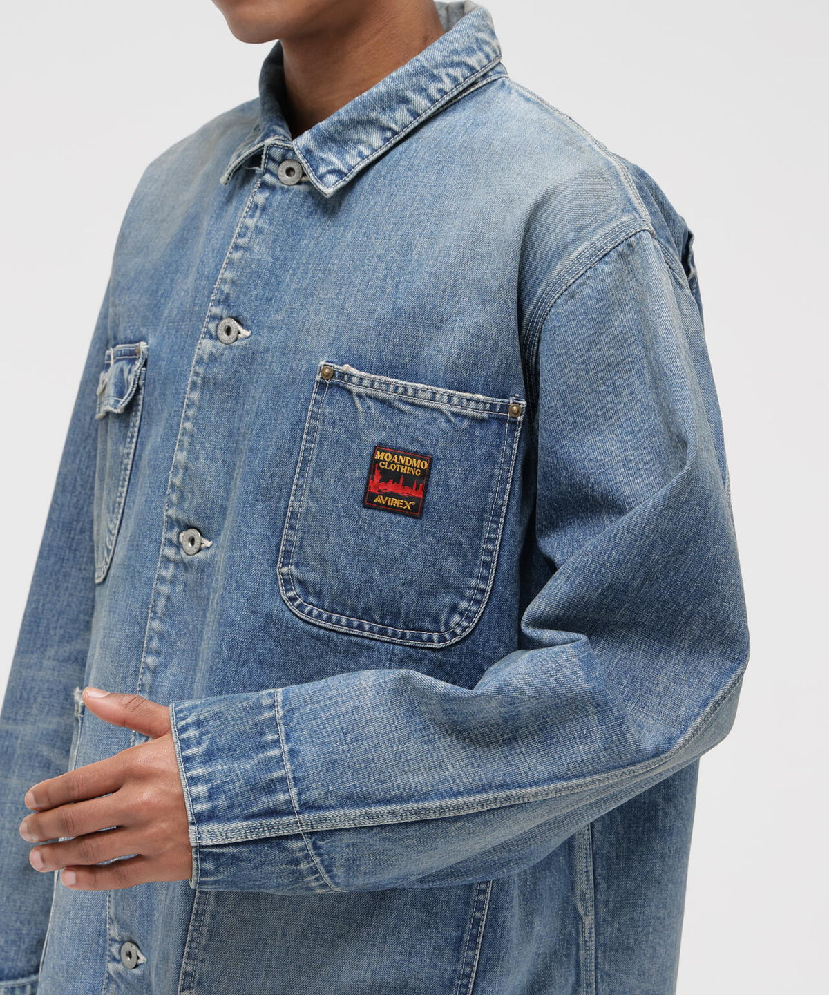 《AVIREX|MOANDMO CLOTHING》DENIM COVERALL WW2