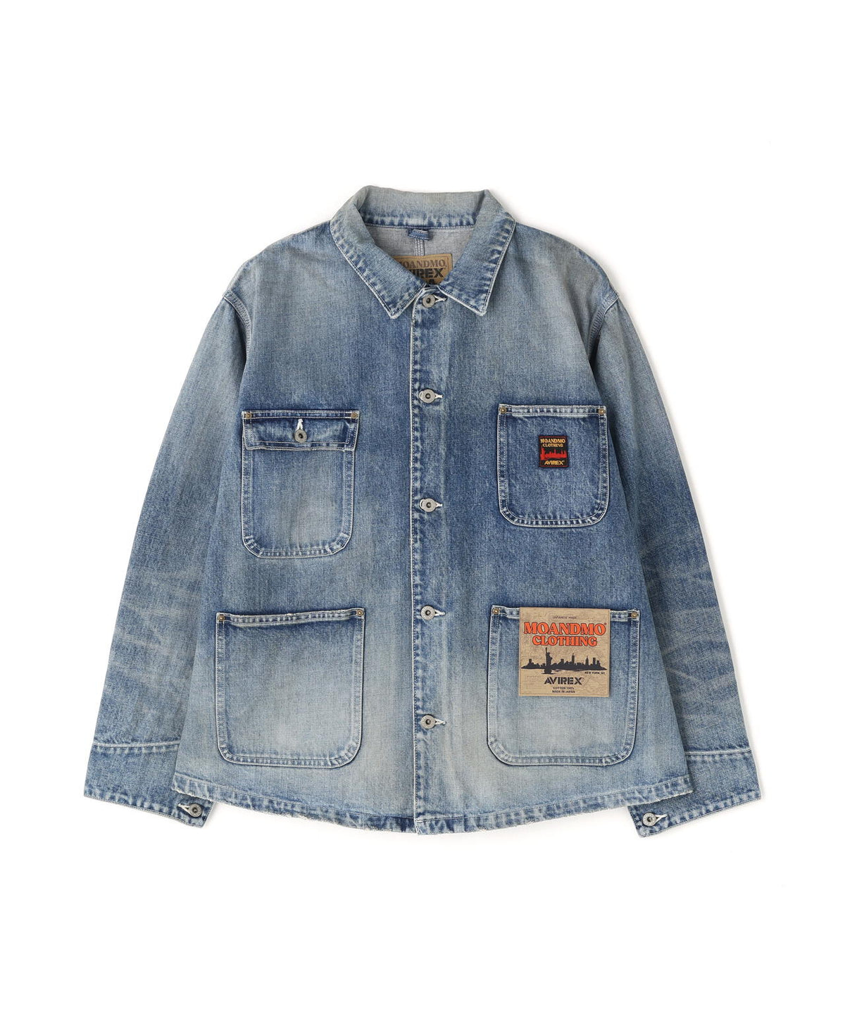 《AVIREX|MOANDMO CLOTHING》DENIM COVERALL WW2