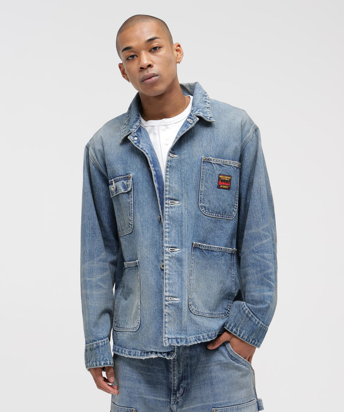 《AVIREX|MOANDMO CLOTHING》DENIM COVERALL WW2