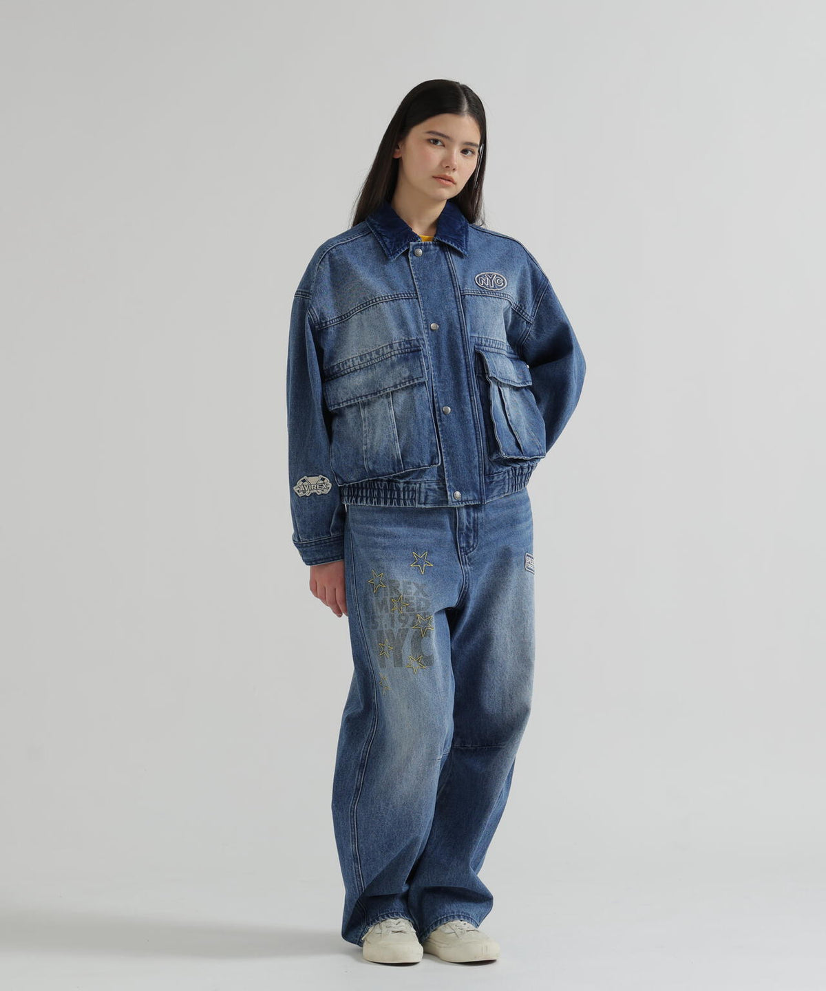 OVERSIZED WAPPEN DENIM JACKET