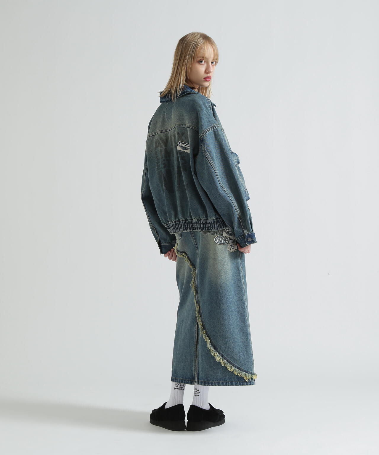 OVERSIZED WAPPEN DENIM JACKET