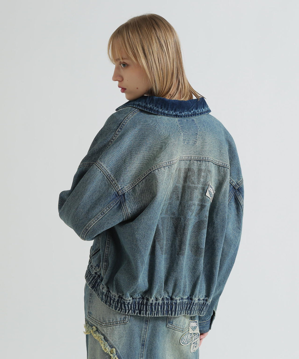 OVERSIZED WAPPEN DENIM JACKET