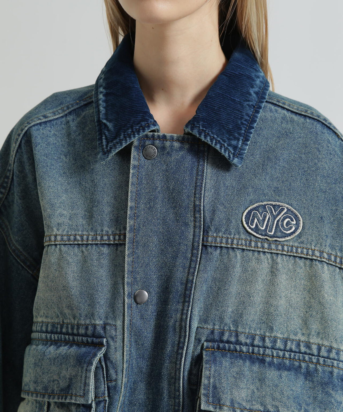 OVERSIZED WAPPEN DENIM JACKET