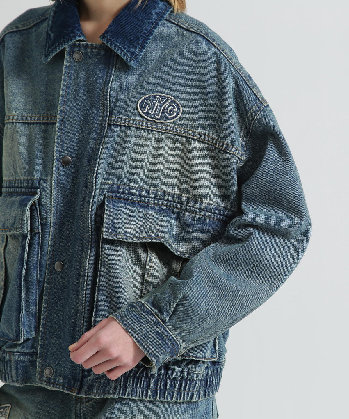 OVERSIZED WAPPEN DENIM JACKET