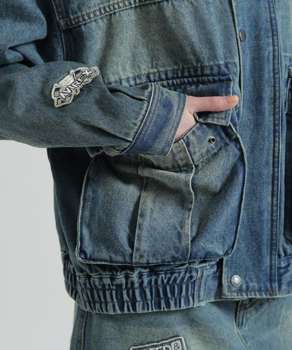 OVERSIZED WAPPEN DENIM JACKET