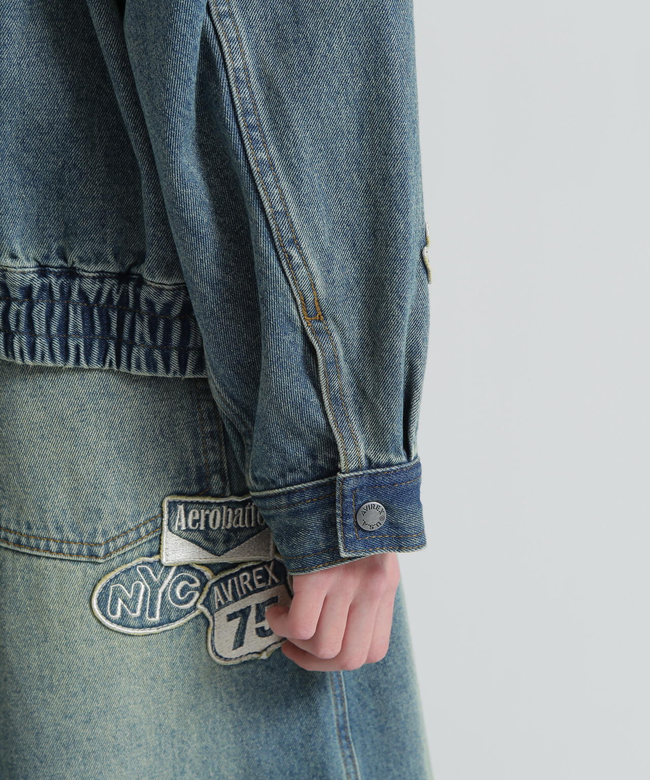 OVERSIZED WAPPEN DENIM JACKET