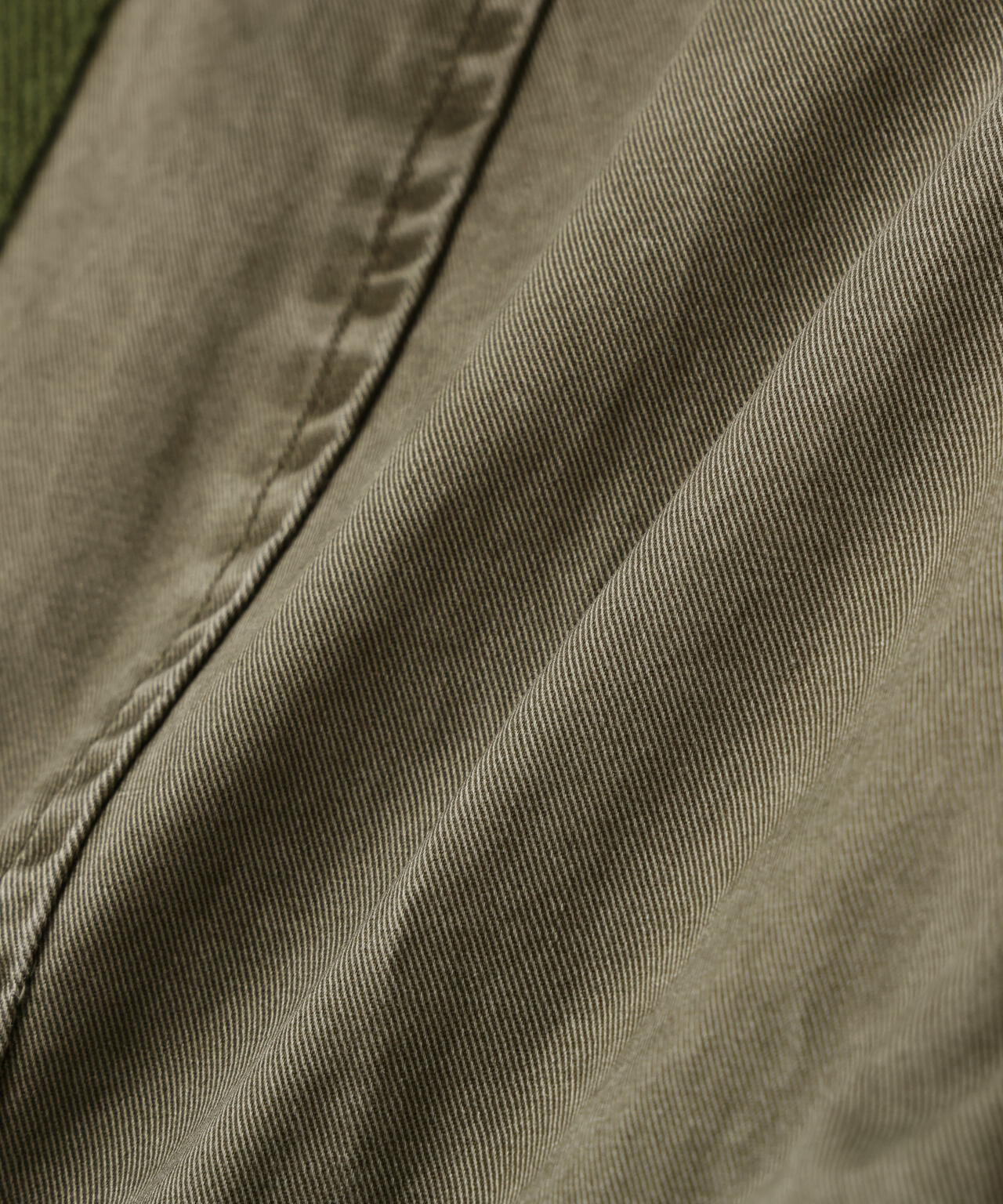 《WOMAN》MILITARY ZIP POCKET DETACHABLE JACKET
