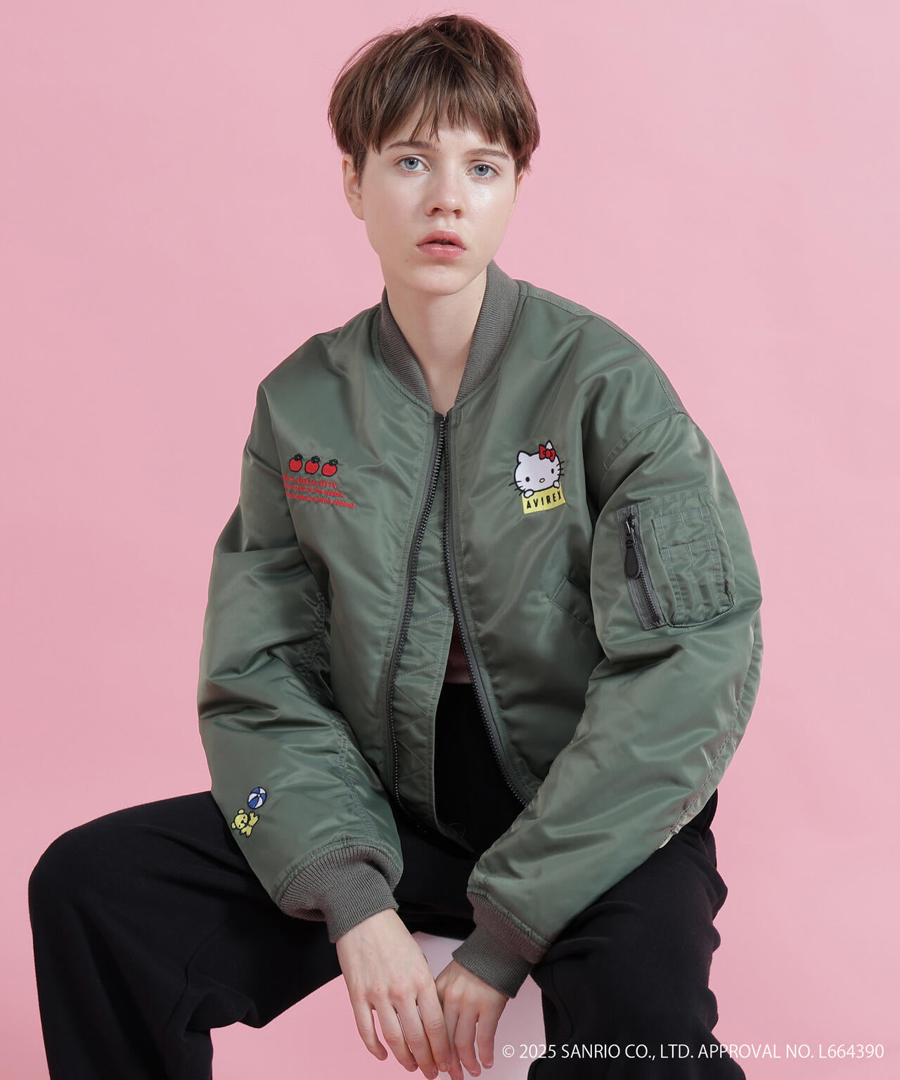 《AVIREX×HELLO KITTY》MA-1