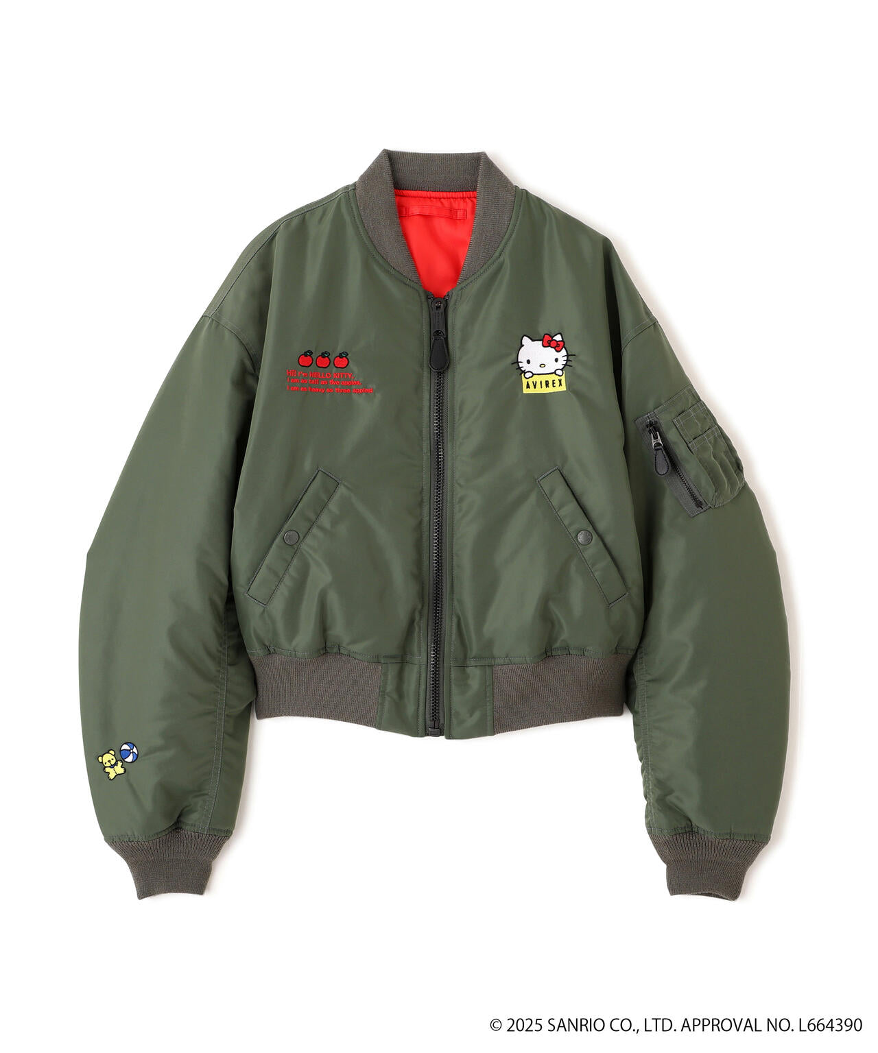 《AVIREX×HELLO KITTY》MA-1