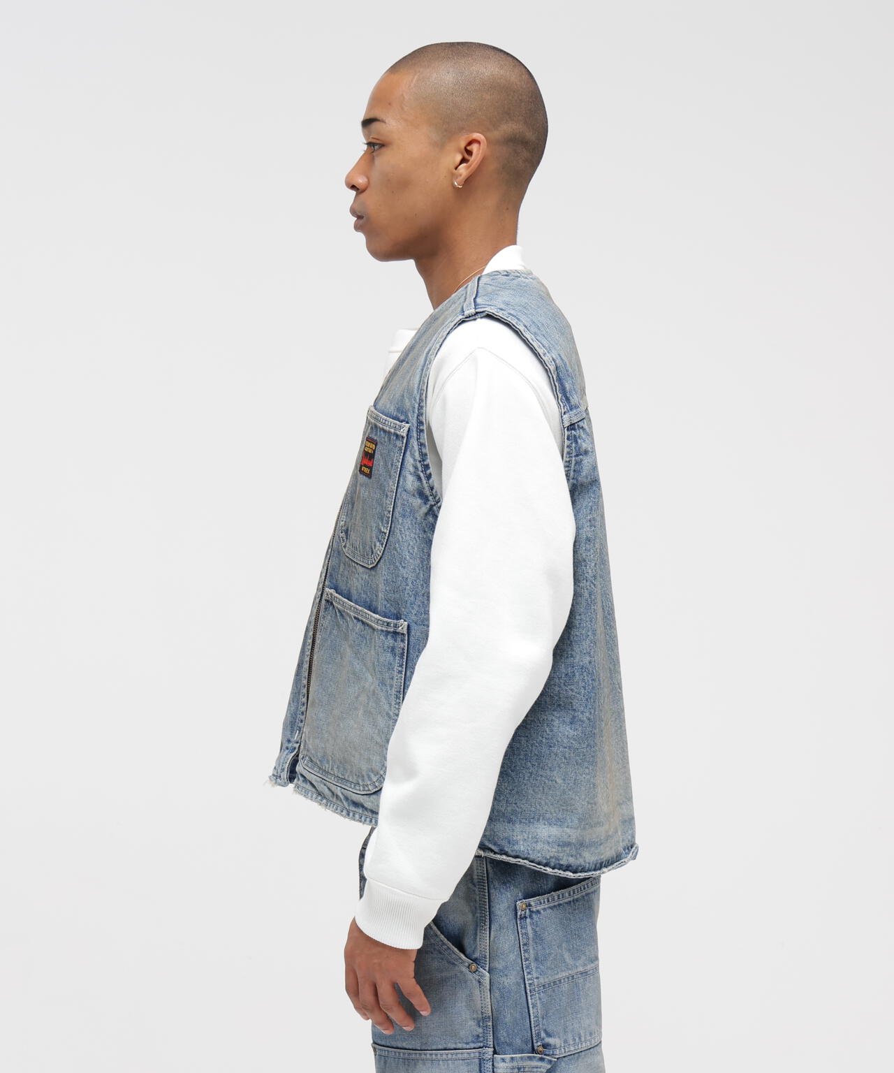 《AVIREX|MOANDMO CLOTHING》DENIM WORK VEST