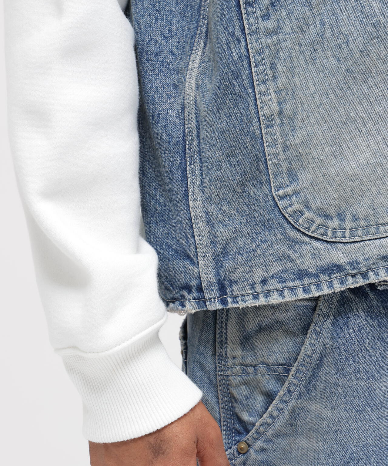 《AVIREX|MOANDMO CLOTHING》DENIM WORK VEST