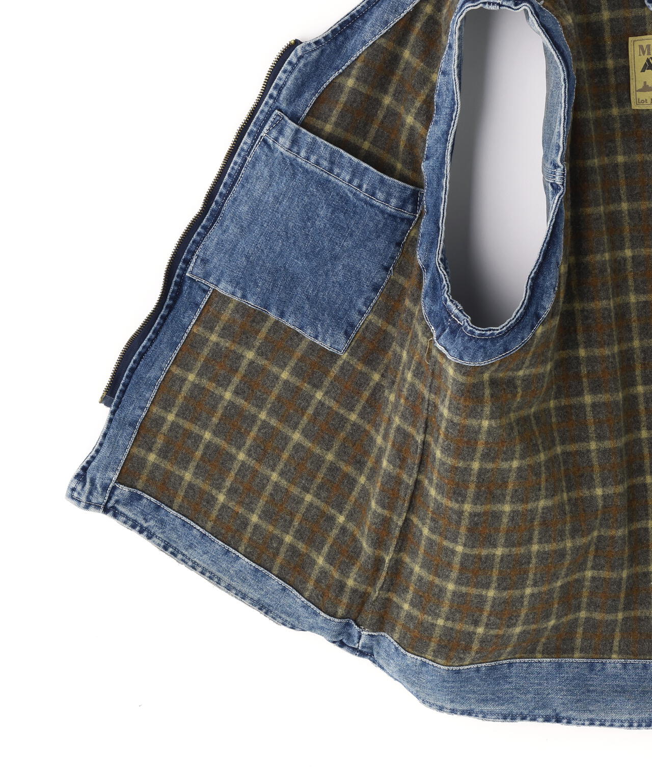 《AVIREX|MOANDMO CLOTHING》DENIM WORK VEST