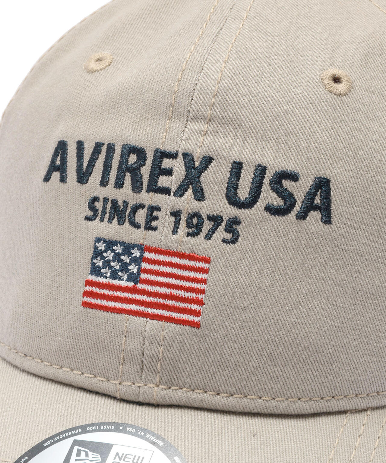 《AVIREX × NEWERA》 9TWENTY POLO CAP U.S.A FLAG