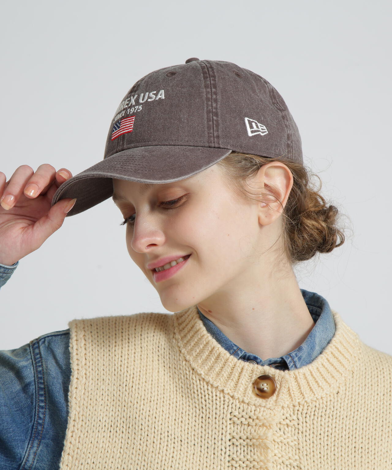 《AVIREX × NEWERA》 9TWENTY POLO CAP U.S.A FLAG