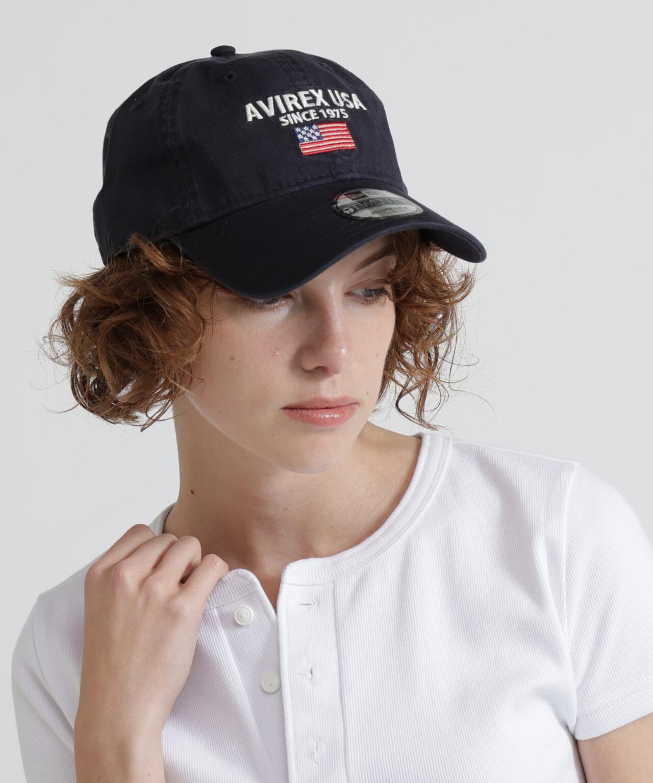 《AVIREX × NEWERA》 9TWENTY POLO CAP U.S.A FLAG