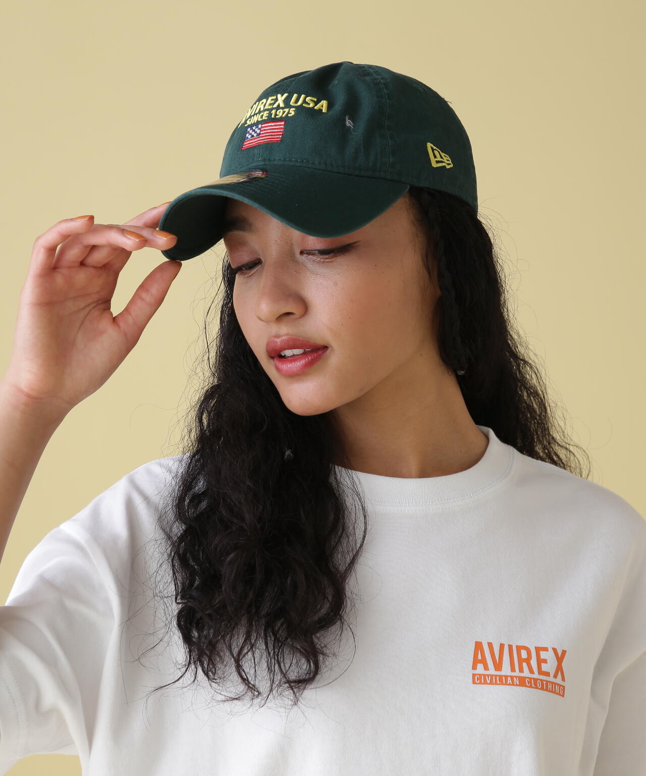 《AVIREX × NEWERA》 9TWENTY POLO CAP U.S.A FLAG
