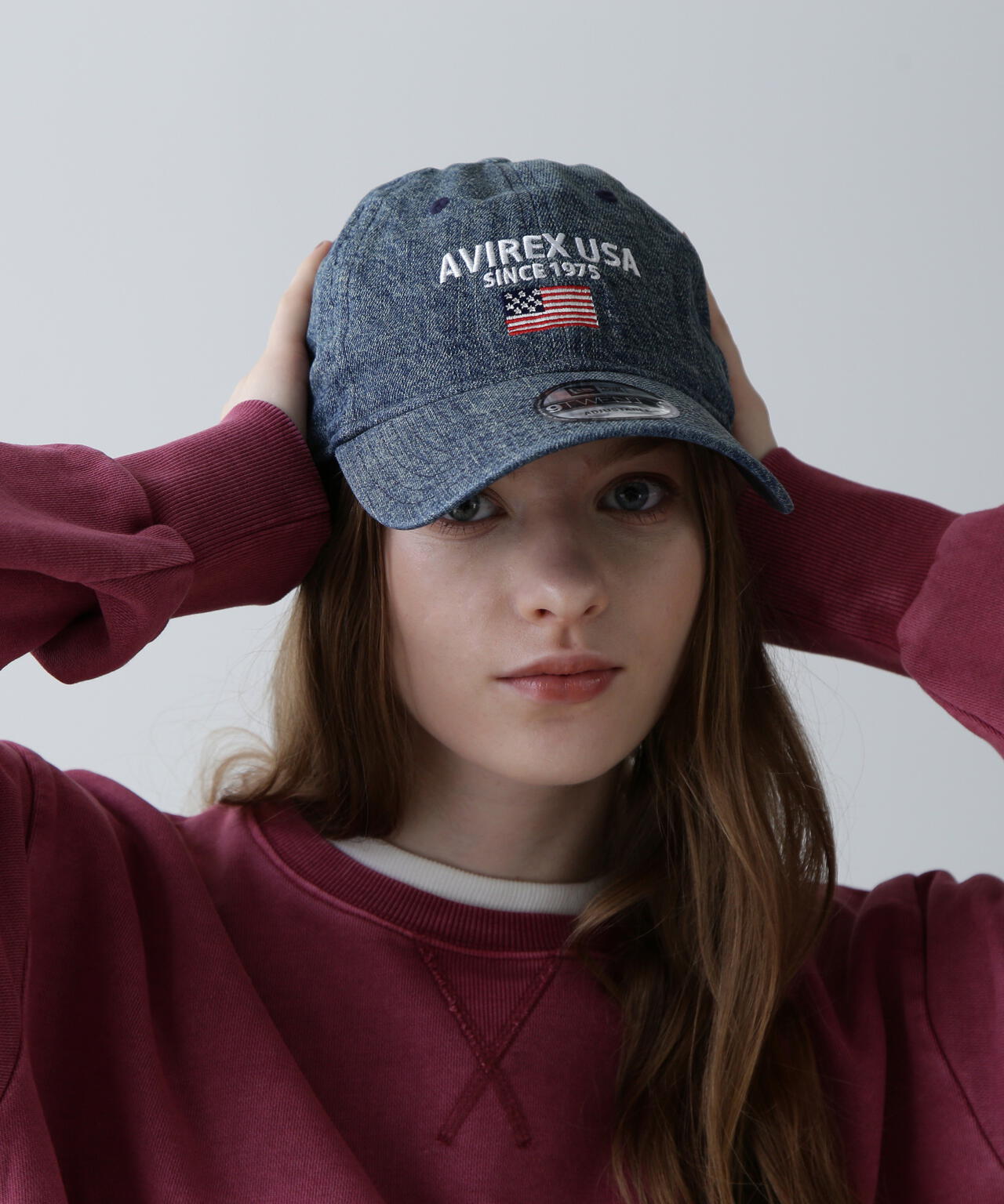 《AVIREX × NEWERA》 9TWENTY POLO CAP U.S.A FLAG