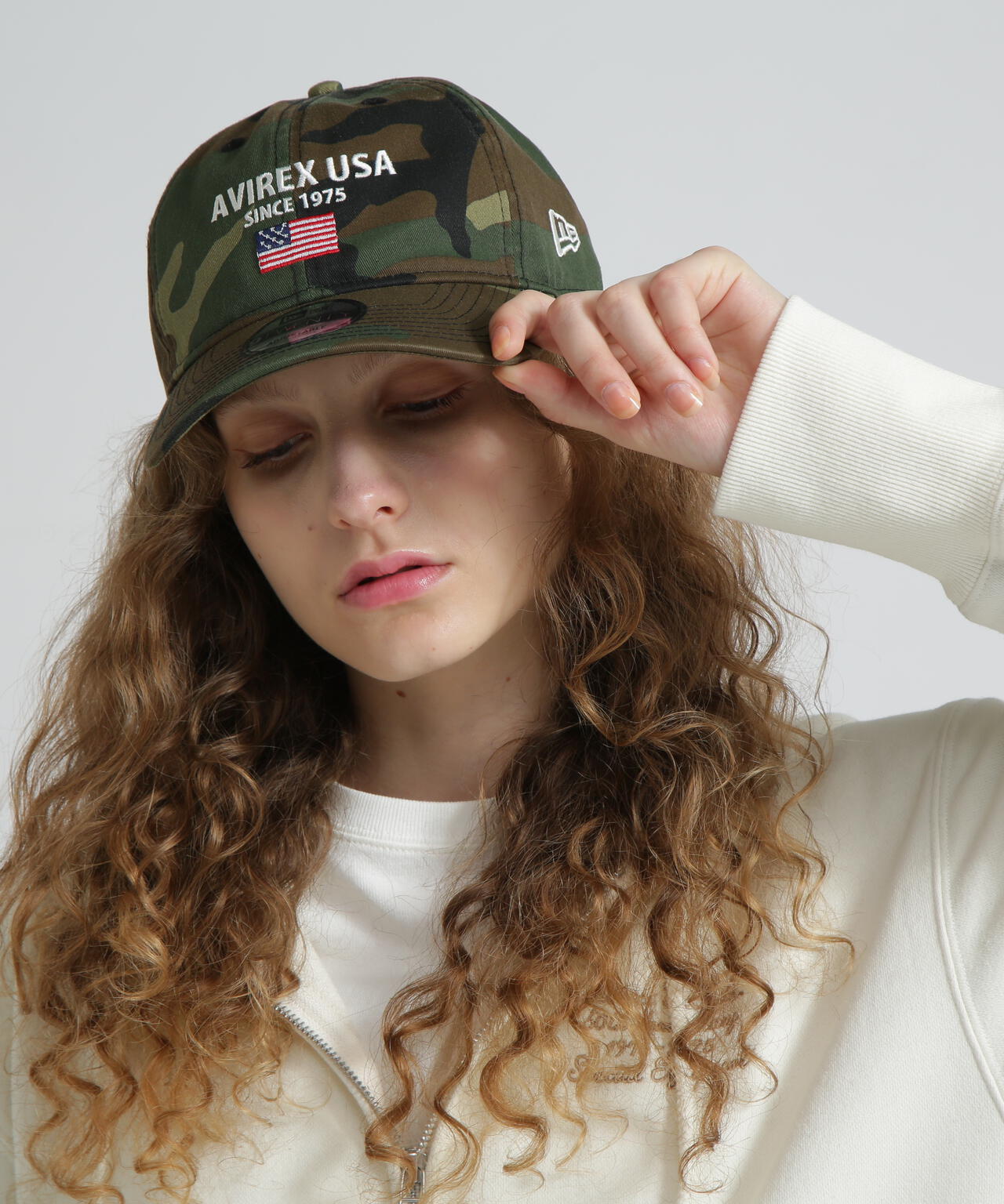 《AVIREX × NEWERA》 9TWENTY POLO CAP U.S.A FLAG