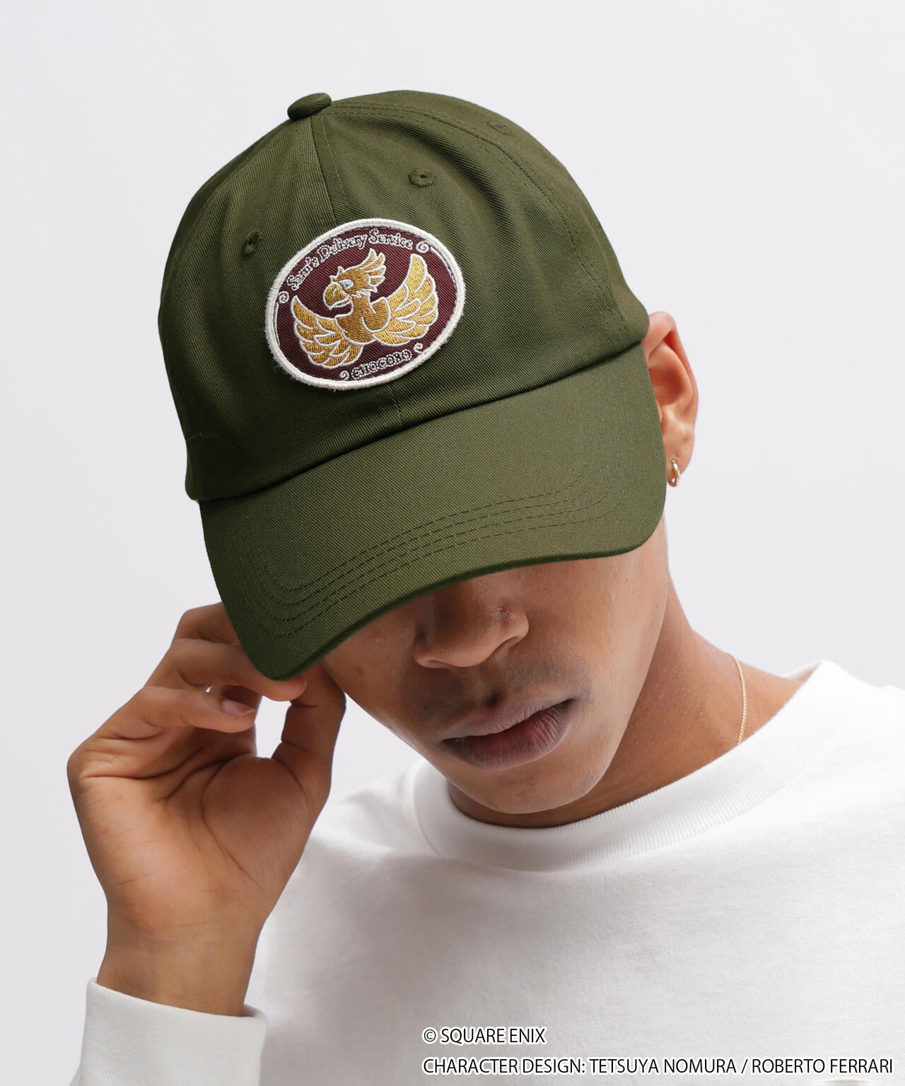 《AVIREX × FINAL FANTASY VII REMAKE》POLO CAP ”SAM'S DELIVERY SERVICE”