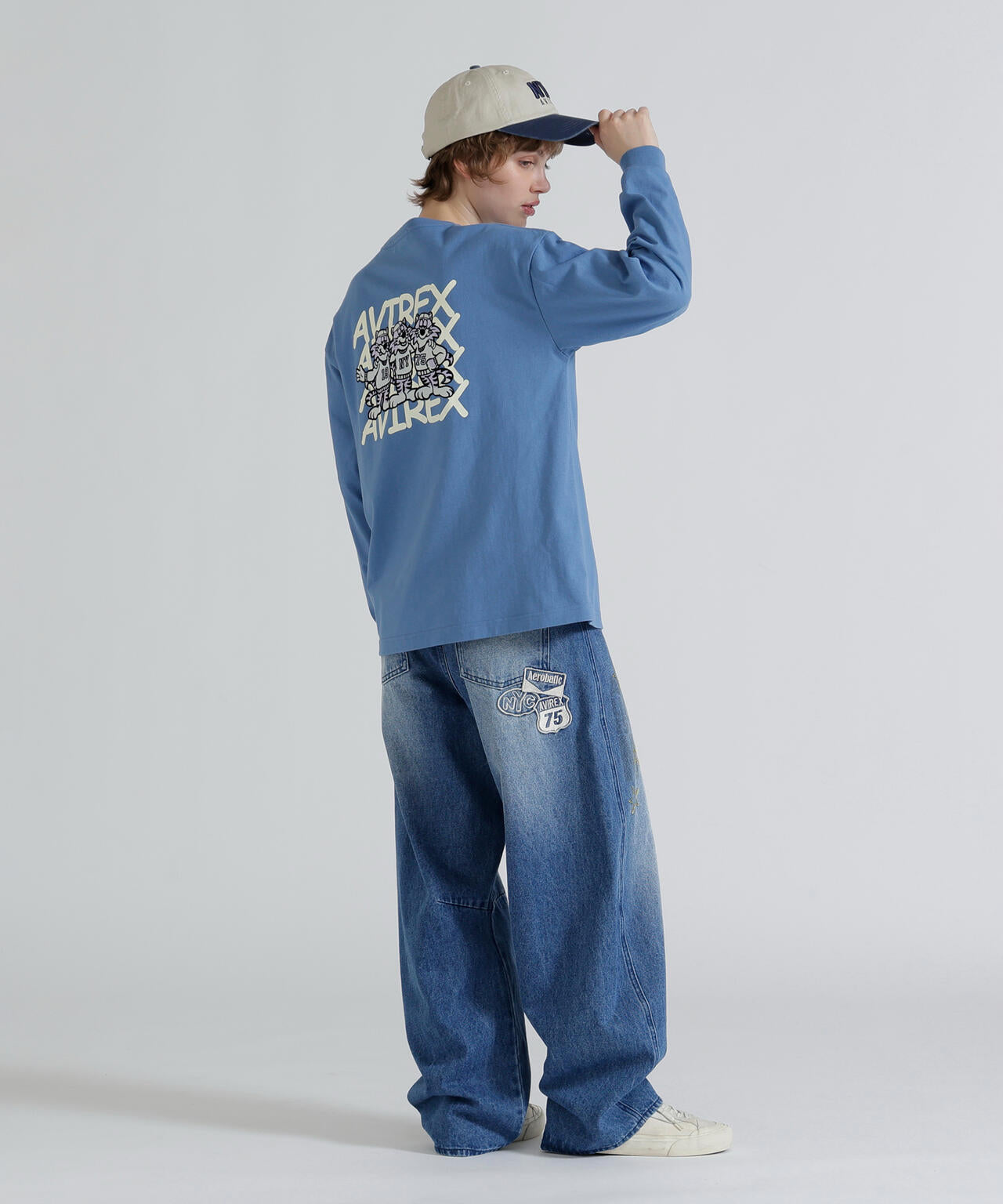 《直営店限定》BICOLOR NYC CAP