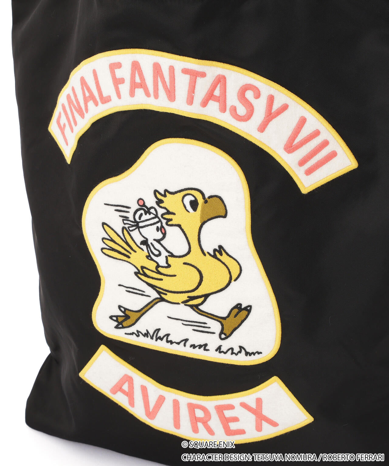 《AVIREX × FINAL FANTASY VII REMAKE》FLIGHT NYLON TOTE BAG CHOCOBO
