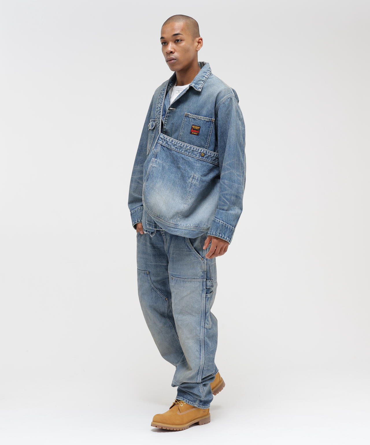 《AVIREX|MOANDMO CLOTHING》DENIM POSTMAN BAG